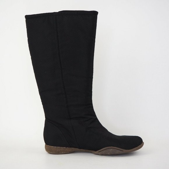 Timberland Sierra Vista Tall 14 IN Womens Boots  Black Fashion 55353 Vntg - Picture 3 of 12